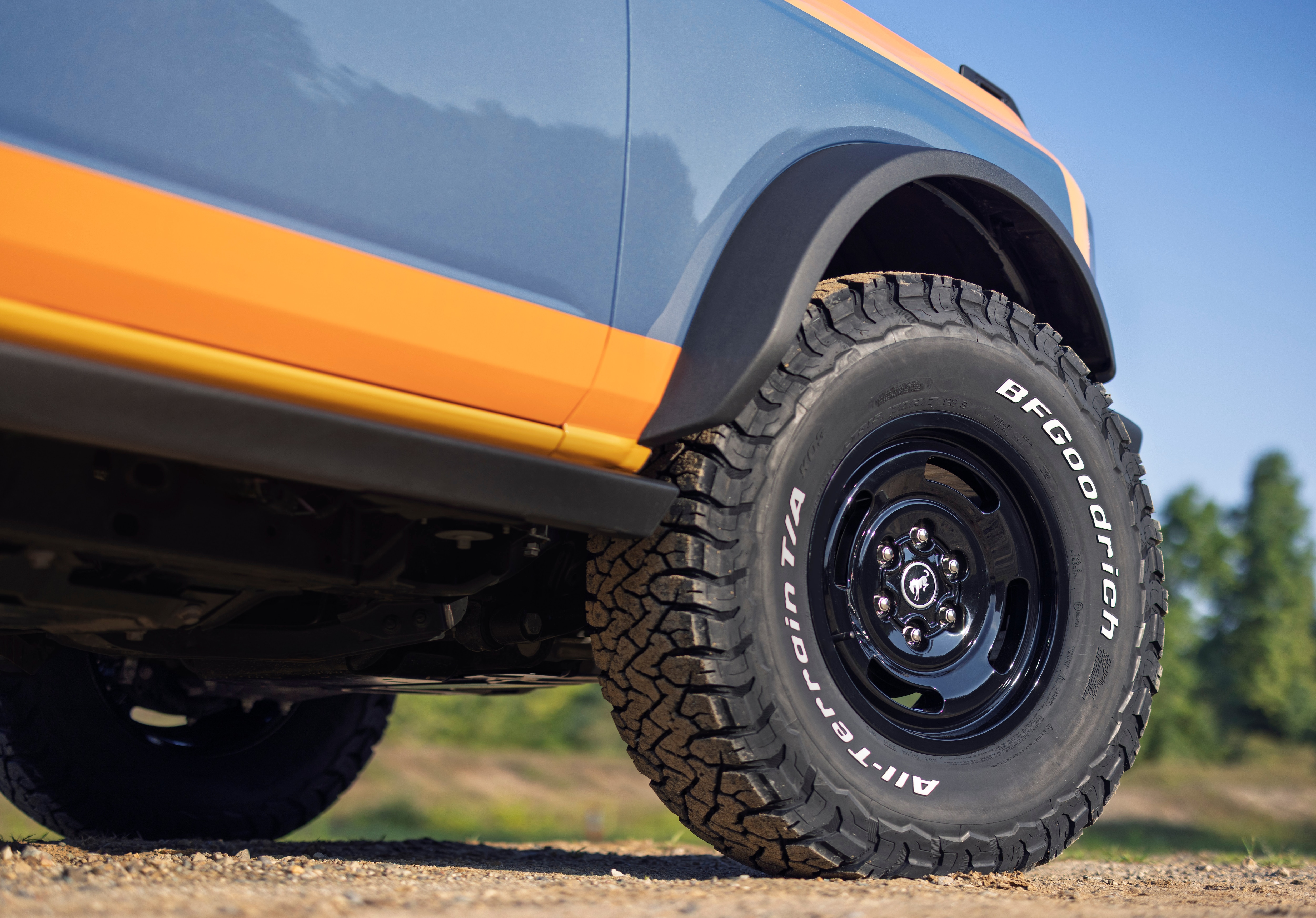 Bronco Silver Lake Dunes project vehicle.